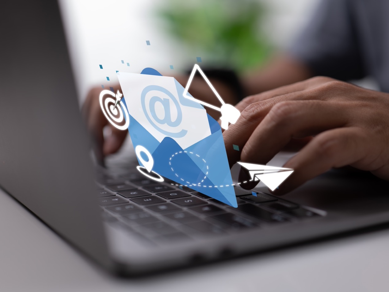 Business software tools and licenses on a modern office desk